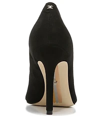 Sam Edelman Hazel Suede Pointed Toe Stiletto Pumps