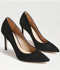 Sam Edelman Hazel Suede Pointed Toe Stiletto Pumps
