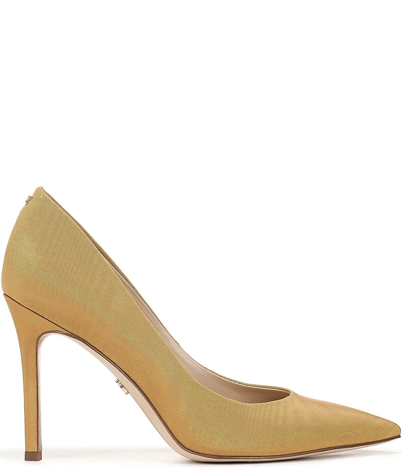 Sam Edelman Hazel Silk Fabric Pointed Toe Pumps