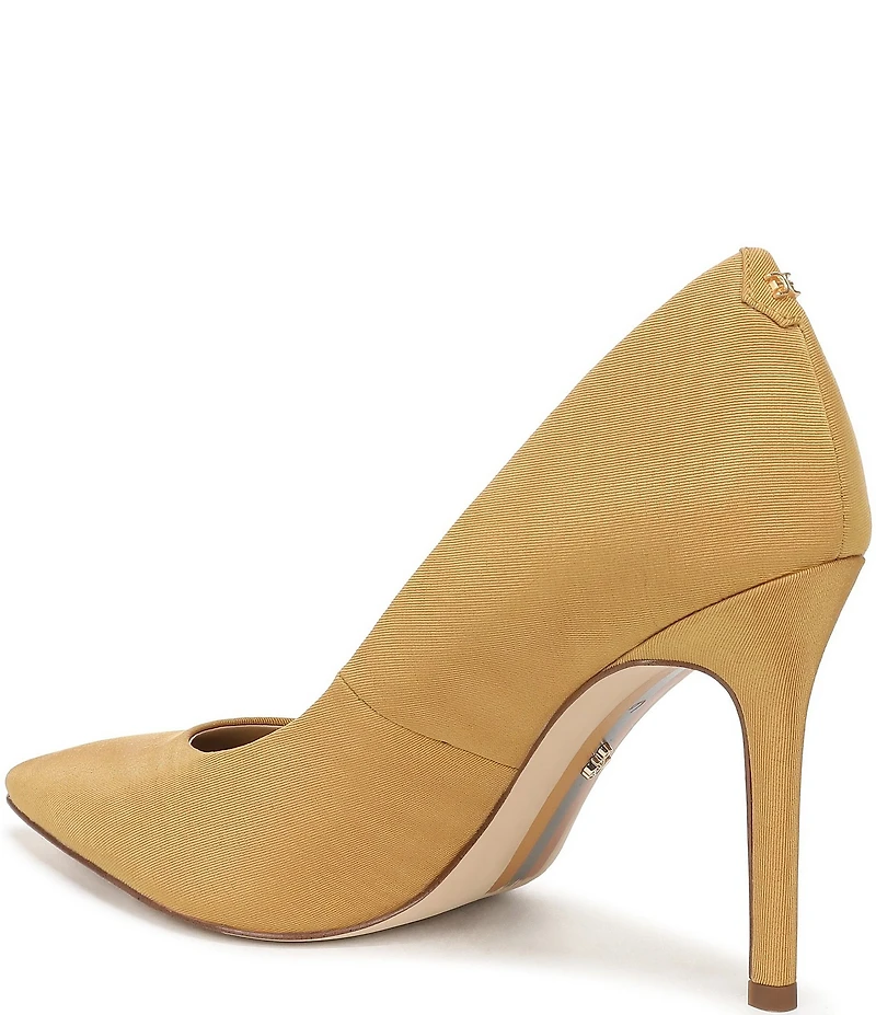 Sam Edelman Hazel Silk Fabric Pointed Toe Pumps