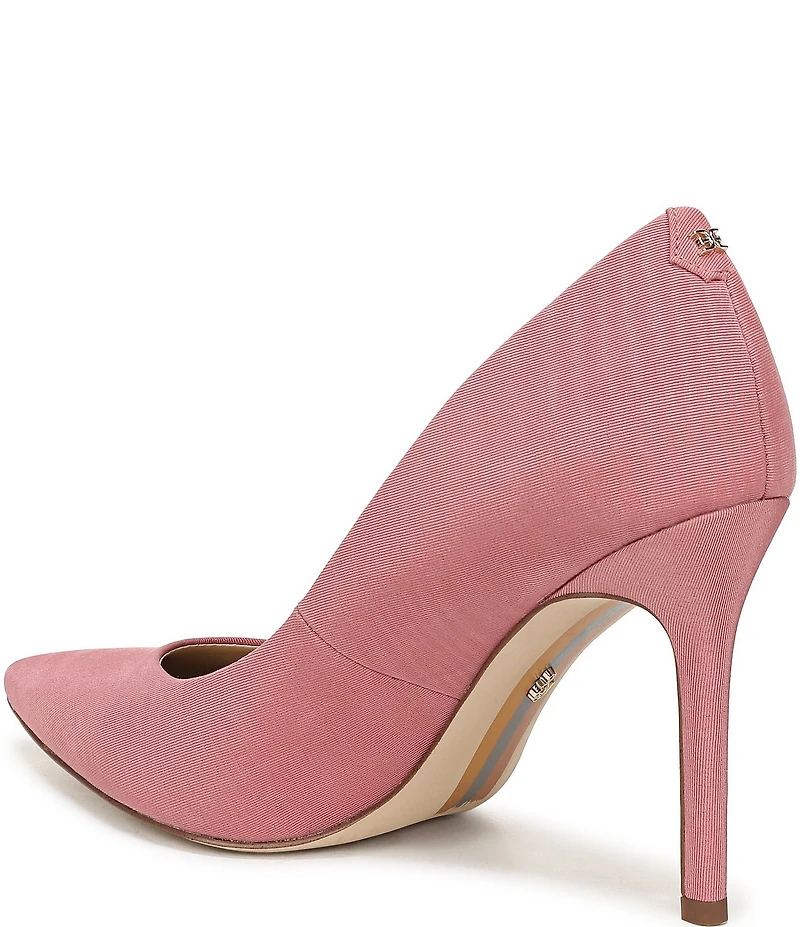 Sam Edelman Hazel Silk Fabric Pointed Toe Pumps
