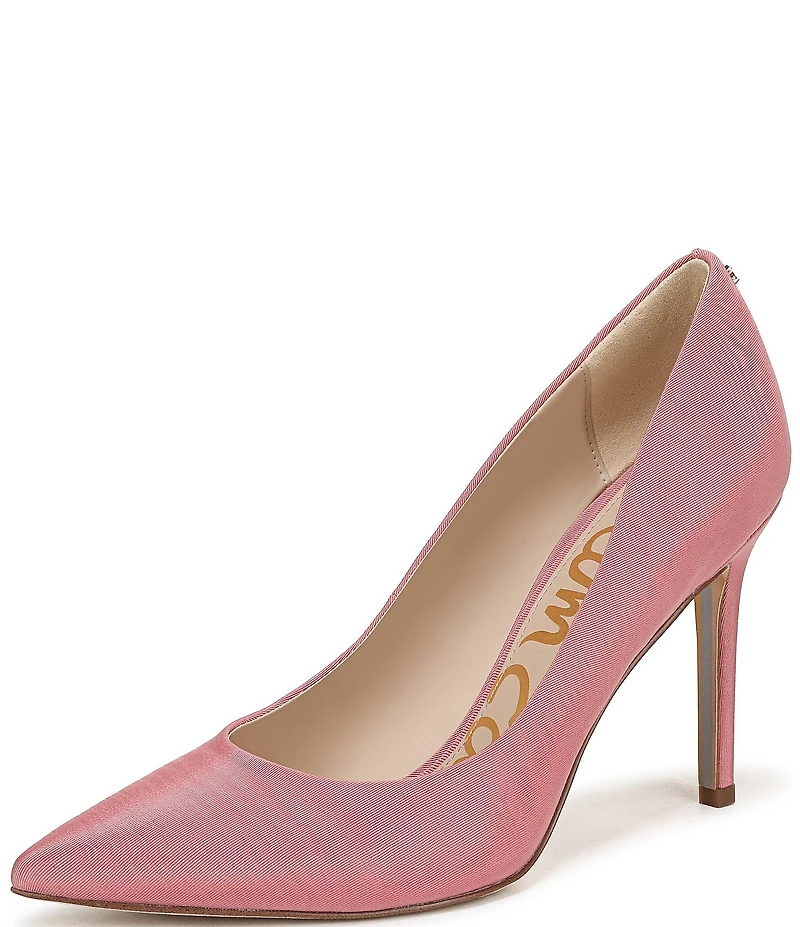 Sam Edelman Hazel Silk Fabric Pointed Toe Pumps