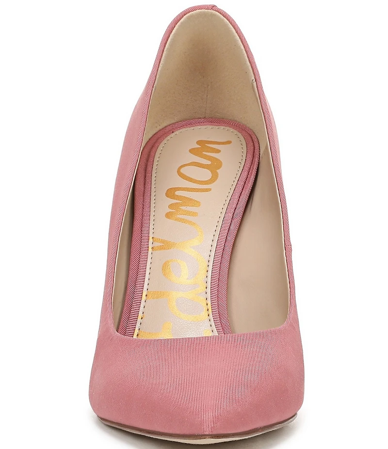 Sam Edelman Hazel Silk Fabric Pointed Toe Pumps