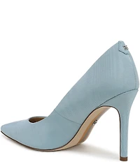 Sam Edelman Hazel Silk Fabric Pointed Toe Pumps