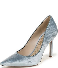 Sam Edelman Hazel Velvet Pointed Toe Pumps