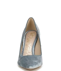 Sam Edelman Hazel Velvet Pointed Toe Pumps