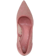 Sam Edelman Hazel Whimsy Mesh Pointed Toe Pumps