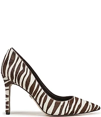 Sam Edelman Hazel Zebra Print Calf Hair Pumps