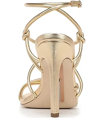 Sam Edelman Isadora Metallic Strappy Ankle Strap Dress Sandals