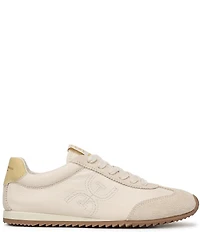 Sam Edelman Isella Leather Logo Lace Up Sneakers