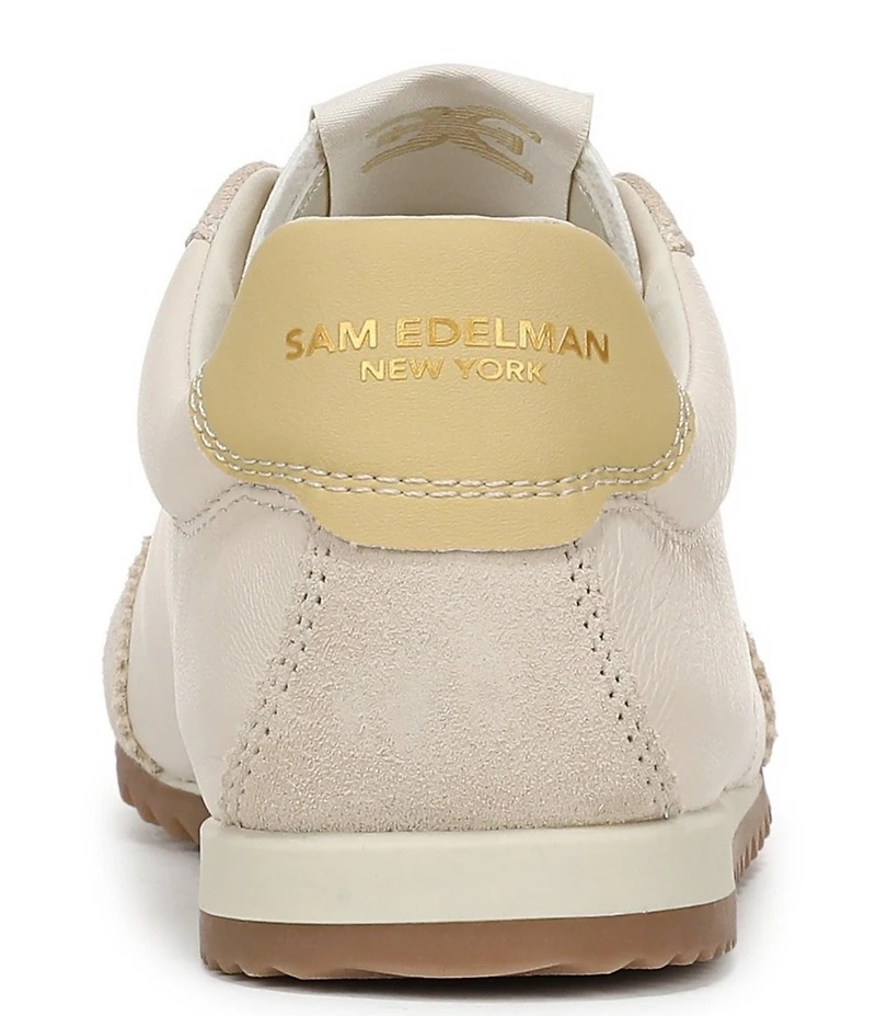 Sam Edelman Isella Leather Logo Lace Up Sneakers