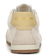 Sam Edelman Isella Leather Logo Lace Up Sneakers
