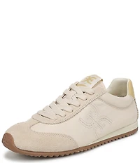 Sam Edelman Isella Leather Logo Lace Up Sneakers