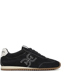 Sam Edelman Isella Suede Logo Lace Up Sneakers