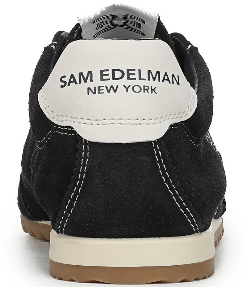 Sam Edelman Isella Suede Logo Lace Up Sneakers