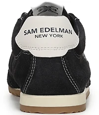 Sam Edelman Isella Suede Logo Lace Up Sneakers