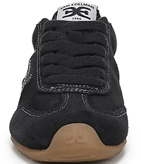 Sam Edelman Isella Suede Logo Lace Up Sneakers