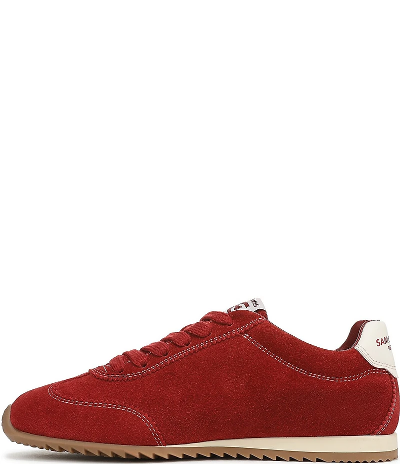 Sam Edelman Isella Suede Logo Lace Up Sneakers