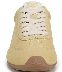 Sam Edelman Isella Suede Logo Lace Up Sneakers