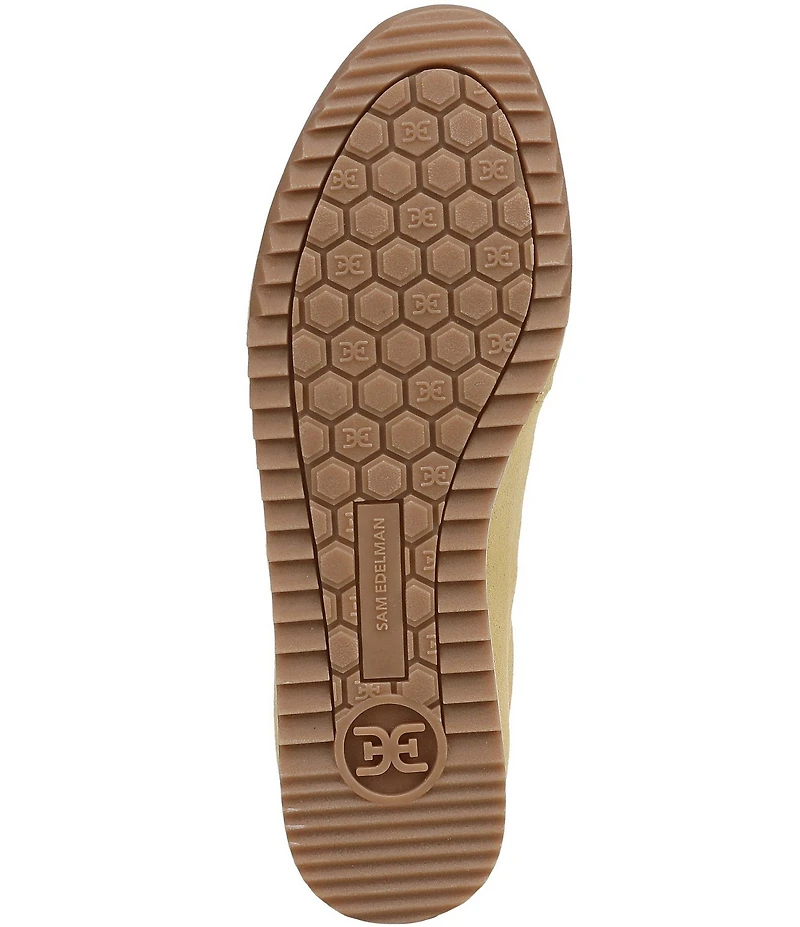 Sam Edelman Isella Suede Logo Lace Up Sneakers