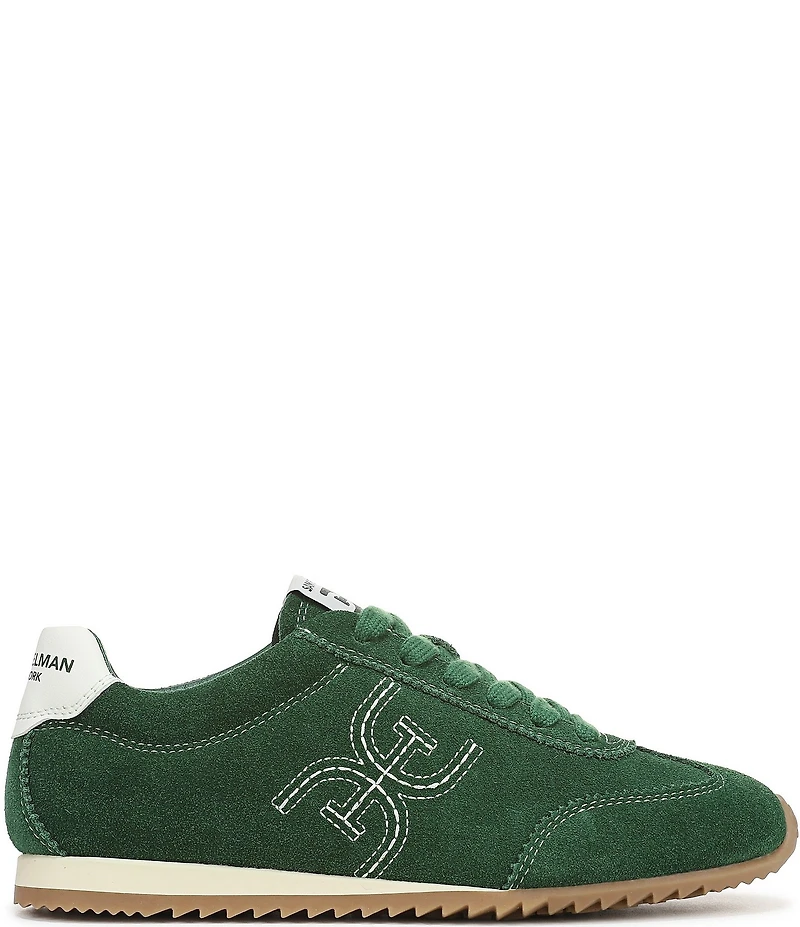 Sam Edelman Isella Suede Logo Lace Up Sneakers