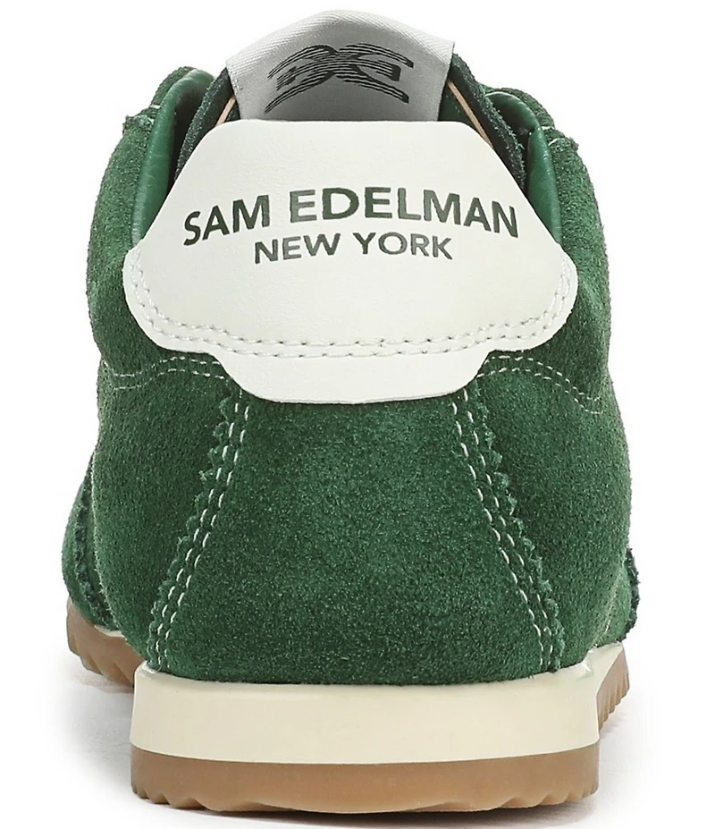 Sam Edelman Isella Suede Logo Lace Up Sneakers