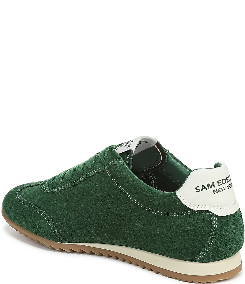 Sam Edelman Isella Suede Logo Lace Up Sneakers