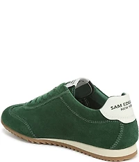 Sam Edelman Isella Suede Logo Lace Up Sneakers