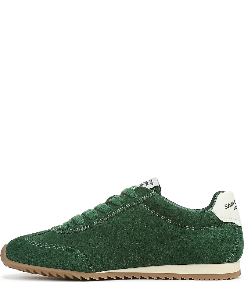 Sam Edelman Isella Suede Logo Lace Up Sneakers