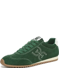 Sam Edelman Isella Suede Logo Lace Up Sneakers