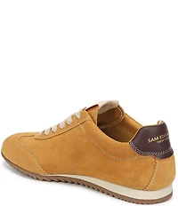 Sam Edelman Isella Suede Logo Lace Up Sneakers