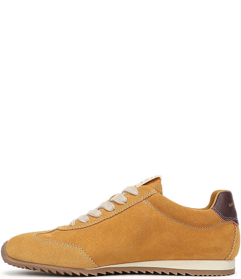 Sam Edelman Isella Suede Logo Lace Up Sneakers