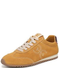 Sam Edelman Isella Suede Logo Lace Up Sneakers
