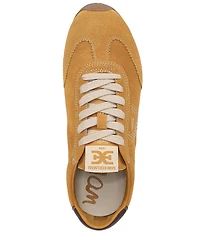 Sam Edelman Isella Suede Logo Lace Up Sneakers