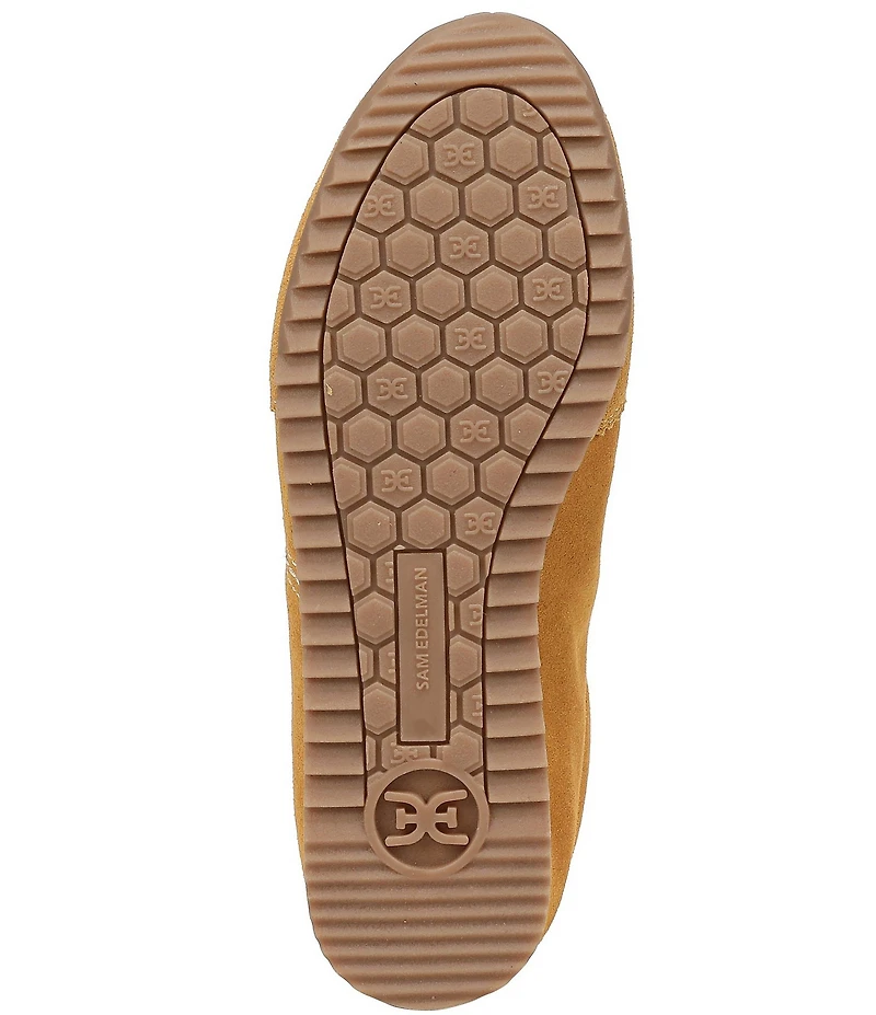 Sam Edelman Isella Suede Logo Lace Up Sneakers
