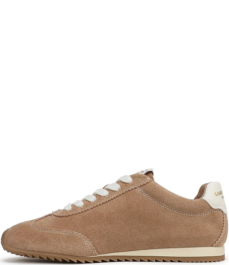 Sam Edelman Isella Suede Logo Lace Up Sneakers