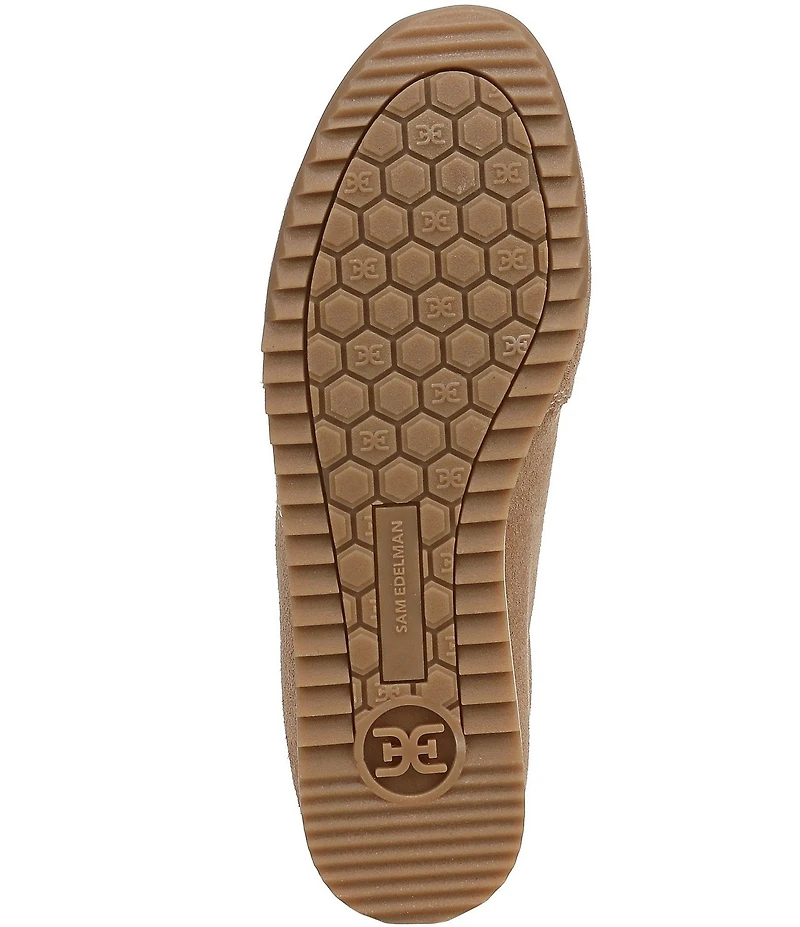 Sam Edelman Isella Suede Logo Lace Up Sneakers