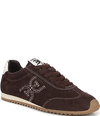 Sam Edelman Isella Suede Logo Lace Up Sneakers