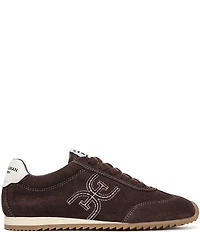 Sam Edelman Isella Suede Logo Lace Up Sneakers