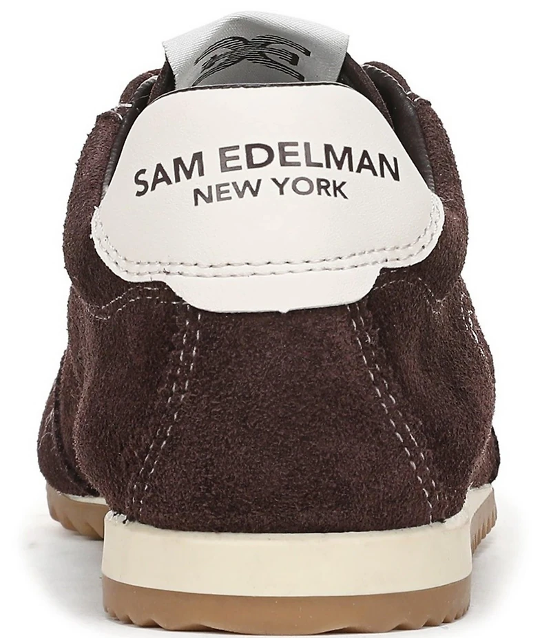 Sam Edelman Isella Suede Logo Lace Up Sneakers