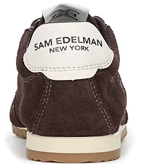 Sam Edelman Isella Suede Logo Lace Up Sneakers