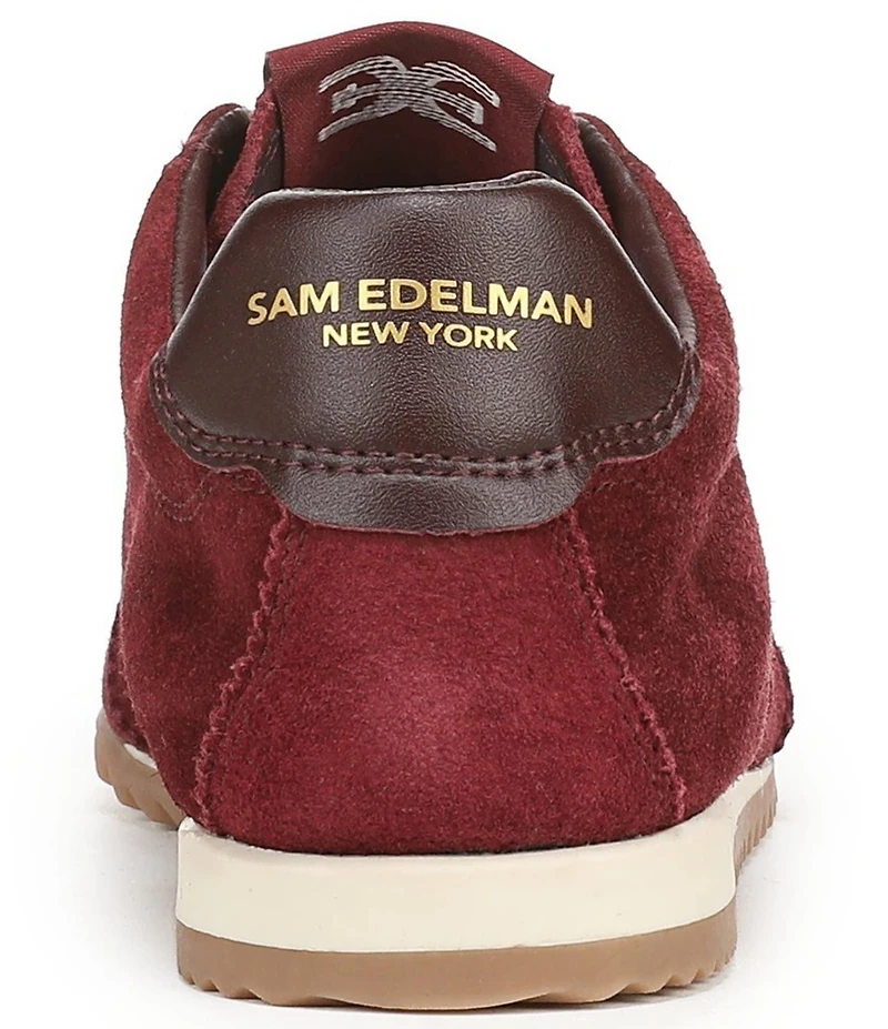 Sam Edelman Isella Suede Logo Lace Up Sneakers
