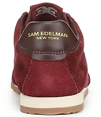 Sam Edelman Isella Suede Logo Lace Up Sneakers