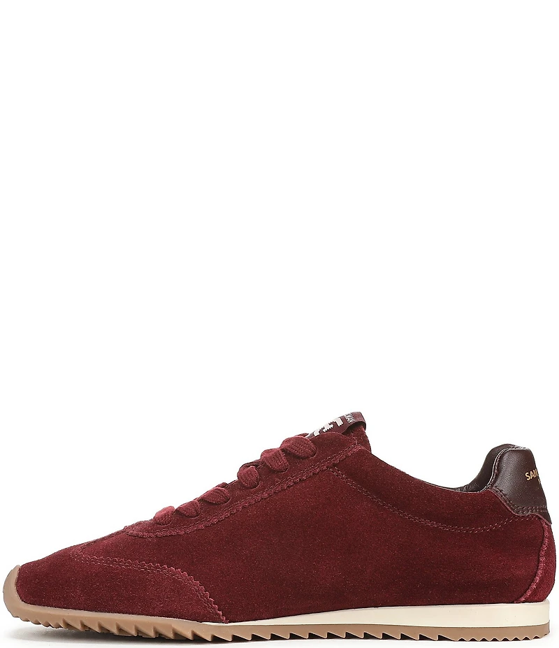 Sam Edelman Isella Suede Logo Lace Up Sneakers