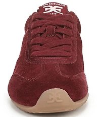 Sam Edelman Isella Suede Logo Lace Up Sneakers
