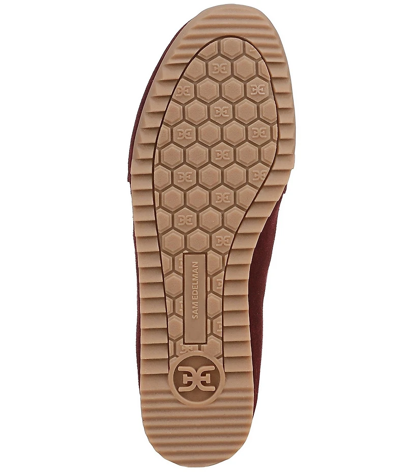Sam Edelman Isella Suede Logo Lace Up Sneakers