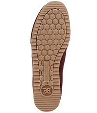 Sam Edelman Isella Suede Logo Lace Up Sneakers