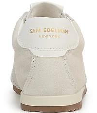 Sam Edelman Isella Suede Logo Lace Up Sneakers