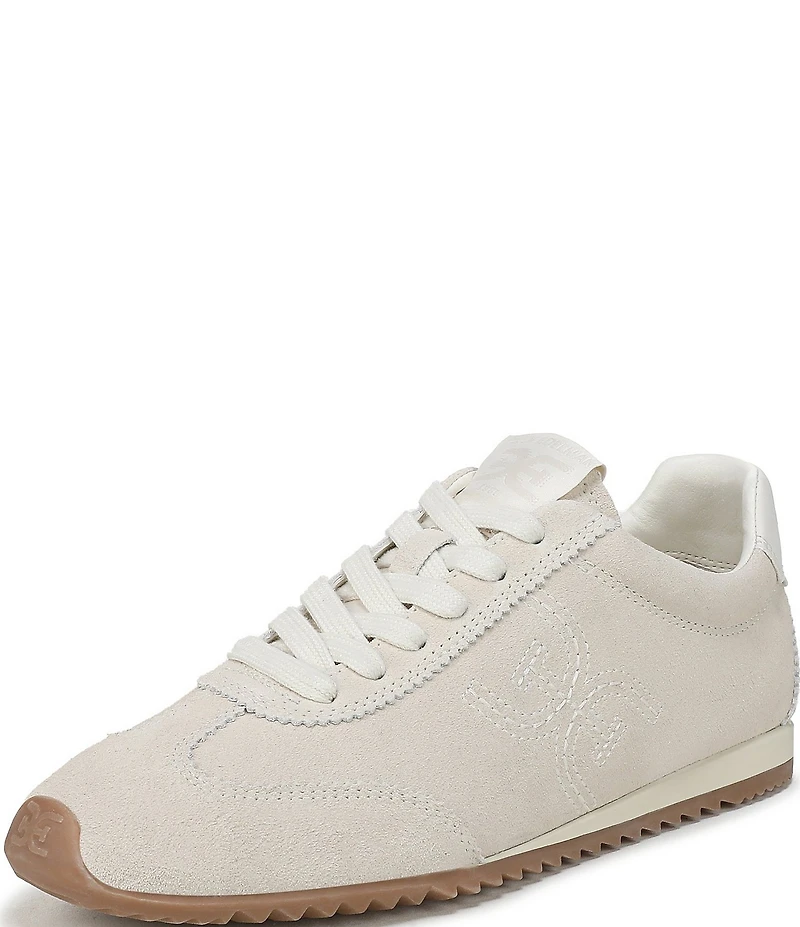 Sam Edelman Isella Suede Logo Lace Up Sneakers