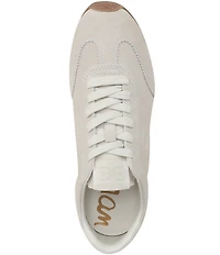 Sam Edelman Isella Suede Logo Lace Up Sneakers